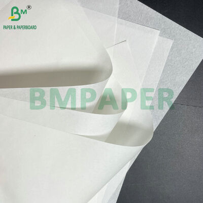 Kit 5 Food Grade 40gsm Greaseproof Paper Roll 840mm for Wrapping Fast Food