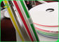 60gsm البكر الأحمر / الأخضر ورق مطبوع للطعام لصنع القش الورقي