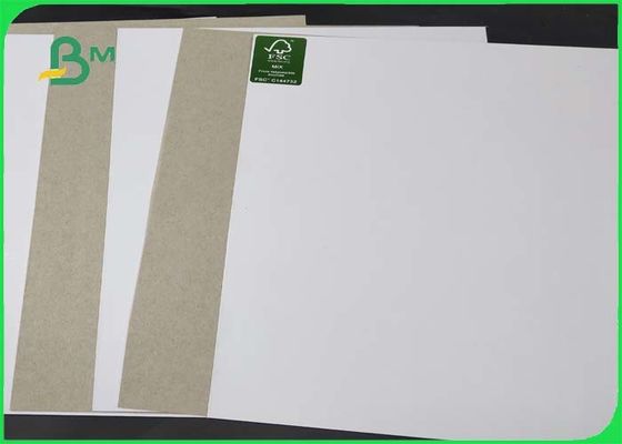 صلابة كبيرة رمادية الظهر بيضاء الجانب الطين المغلفة ورقة طباعة أوفست في القوائم