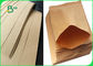 FDA 60gsm 80gsm Brown Craft Paper Jumbo Roll لأكياس التسوق المخصصة