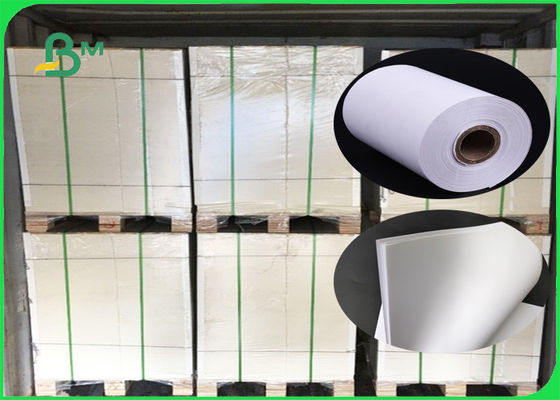 FSC 53GSM - 160GSM ورق لب الخشب الخالص الإزاحة البياض الكبير 70 * 100 سم