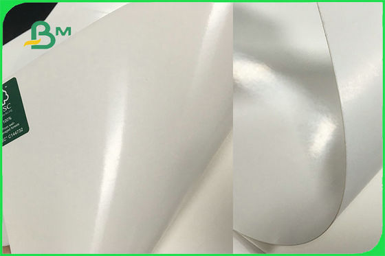 FSC FDA الأبيض الغذاء الآمن FBB مجلس 15G PE الورق المطلي لكوب صنع مخصص