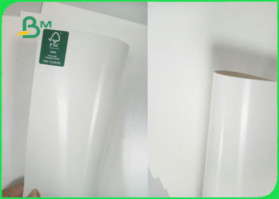 FSC C1S العاج المجلس بولي المغلفة ورقة 300gsm + 15G PE 70 X 100cm لصنع كأس