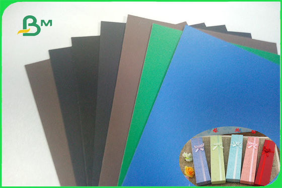 1.3mm 1.5mm Blue Green Lacquered Solid Paperboard For Dresser Nightstand Boxes