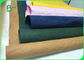 المواد البيئية المستوردة الملونة ورقة قابل للغسل كرافت لصنع الحقائب