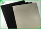 مربع المواد الصلبة 1.5 مم 2 مم سميكة من الطين الأسود ورقة من الورق المقوى الرمادي