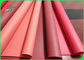 ورق كرافت قابل لإعادة الاستخدام ورق قابل للغسل 0.55 مللي متر لون أحمر 150 سنتيمتر