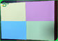 80gsm أزرق وردي أصفر أخضر ورق ملون بريستول لطباعة أوفست الخشب الحرة