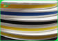 ورقة سترو ملونة قابلة للطباعة للطعام لقش الشريط 15 مم