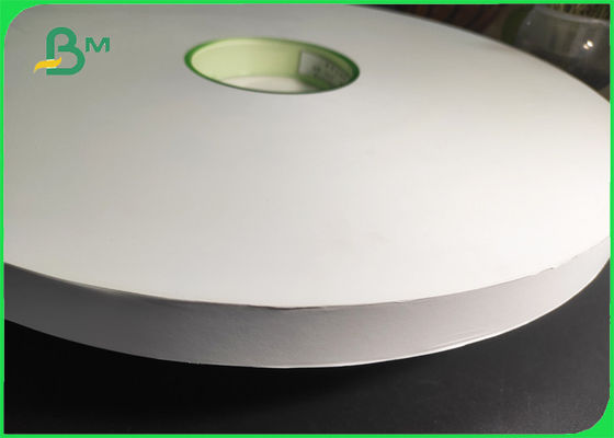 ورق تغليف القش القابل للغلق بالحرارة 28gsm لون أبيض عرض 27 مم