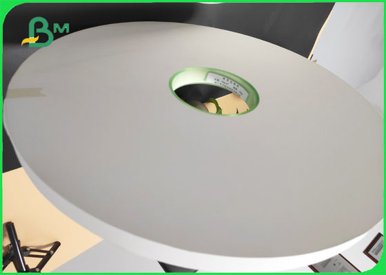 ورق تغليف القش القابل للغلق بالحرارة 28gsm لون أبيض عرض 27 مم