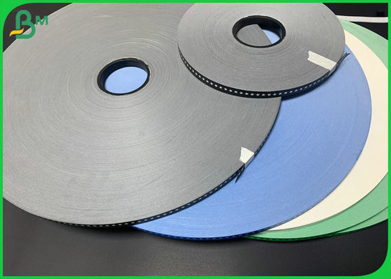 الغذاء الصف مشقوق 60gsm 15mm اللون الأسود ورق القش المطبوع لشرب القش