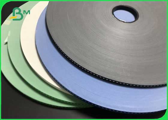 FDA 15mm Slitted 60gram 120gram Mg White Kraft Paper لمصاصات الشرب 6 مم