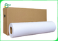 80gsm White Plotter Paper للطابعات النافثة للحبر HP Inkjet مقاس 20 بوصة × 50 ياردة 2 بوصة