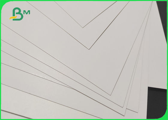 حاوية طعام بيضاء فائقة السائبة من الورق المقوى مغلفة بجانب واحد 215gsm