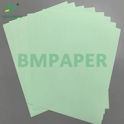 Green 56gsm 75gsm Blank Carbonless Paper  Black Image For Receipt Books