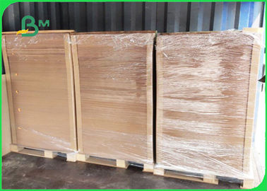 350/400 / 450gsm فيرجين كرافت ورقة بطانة 68 * 86 سم العذراء لحزم القهوة