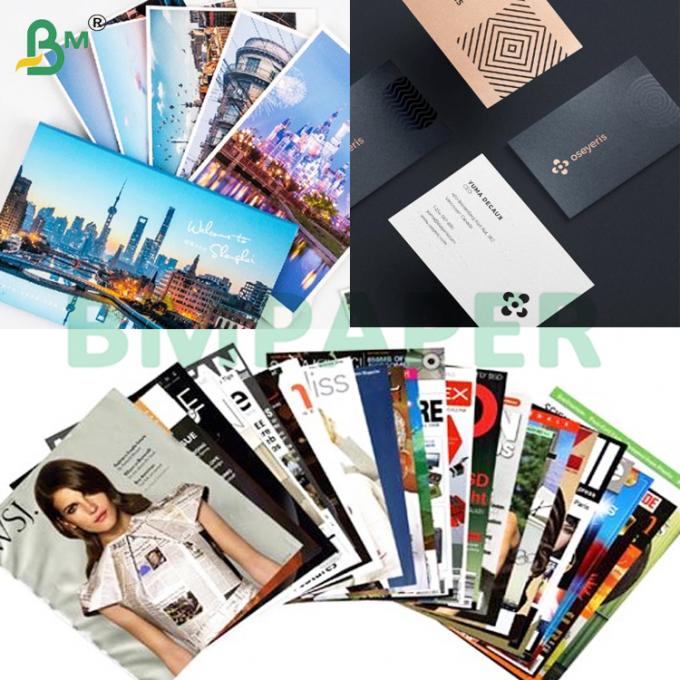 210gsm 31×43 inch C2S Glossy Art Paper Sheets showing smooth glossy surface and packaging