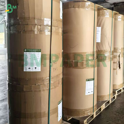 ورق بني مقاوم للشحوم 30 جرامًا 35 جرامًا للفائف لتعبئة الوجبات السريعة