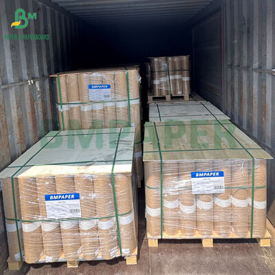 Strong Expansible 60gr One Side Gloss MG Stripped Kraft Paper Unbleached