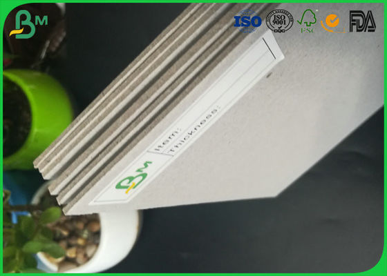 300gsm إلى 2600gsm نعومة عالية الجودة من FSC رمادي Chipboard لجعل الأثاث