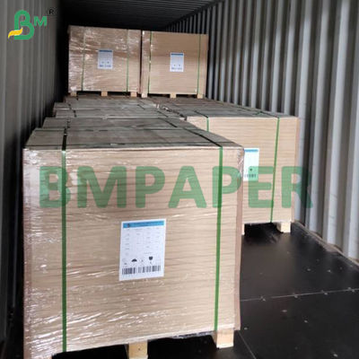 C1S الورق الأبيض المغطى على جانب واحد الملصق المواد الوجه للزجاج والزجاج الملصقات