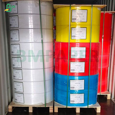 78 غرام من ورق النسخ CB CFB CF أصفر أبيض وردي بلا كربون 214MM