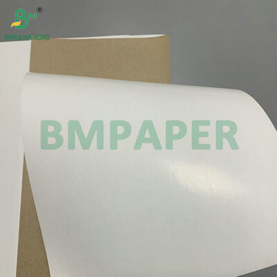 لوح كرافت بني مطلي أبيض CKB عالي القوة 325 جرام 365 جرام لصنع علب التغليف