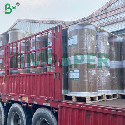 لفائف الأم الأصلية للورق الحراري الأساسي للطابعة الحرارية / الإيصالات مع الطلاء