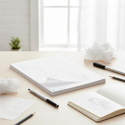 ورق التتبع أبيض الشفاف ورق التتبع للخياطة رسم رسم