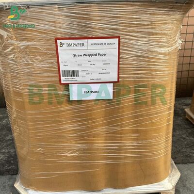 White Straw Packaging Paper Roll 24gsm 26gsm 28gsm for Toothpick Wrapping