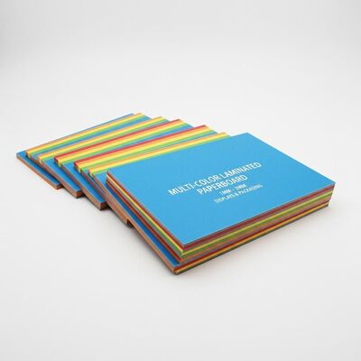 الورق المقوى متعدد الألوان 1mm - 3mm للتعبئة والتغليف