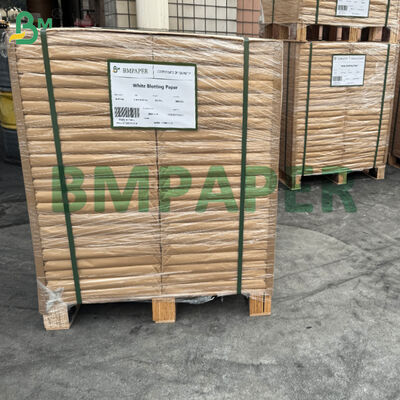 ورق مقاوم للزيوت والشحوم باللونين الأبيض والبني لصناعة الوجبات السريعة