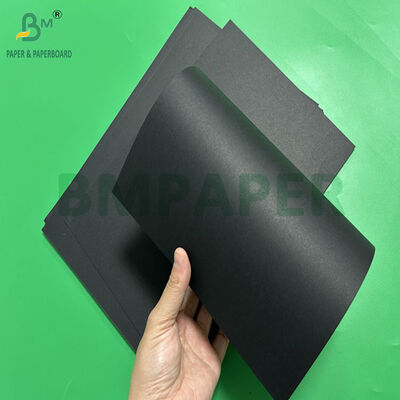300gsm 350gsm Uncoated Solid Black Paper For Package  70 x 100cm