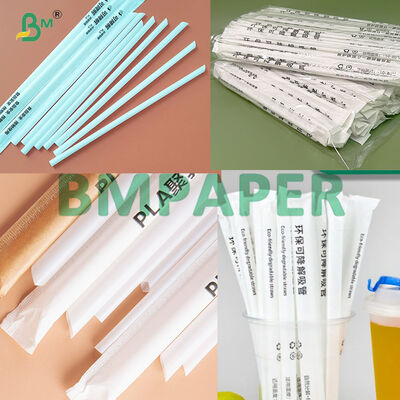 24gsm White Straw Wrapping Food Grade Kraft Paper FDA 5000m