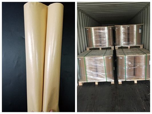 جانب واحد PE المغلفة ورقة الغذاء الصف لفة لصندوق الغداء FSC &amp; FDA مصدق