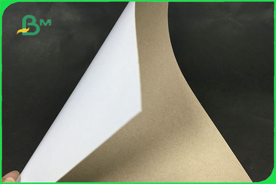 المعاد تدويرها جانب واحد المغلفة أبيض رمادي عودة دوبلكس المجلس للتعبئة مربع FSC