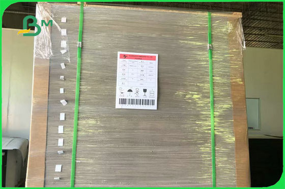 المعاد تدويرها جانب واحد المغلفة أبيض رمادي عودة دوبلكس المجلس للتعبئة مربع FSC