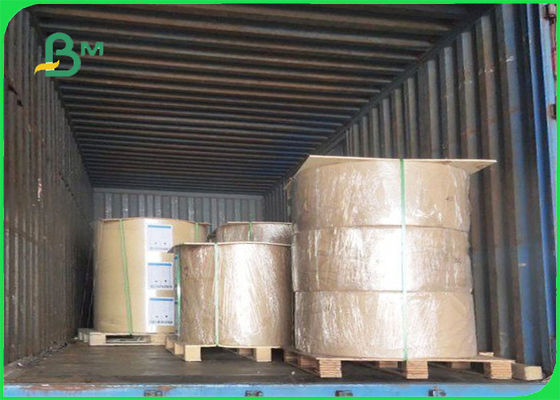 ورق كرافت مع ورق جانبي معتمد من قِبل FSC في صفائح جانب واحد أبيض 32 × 40 بوصة