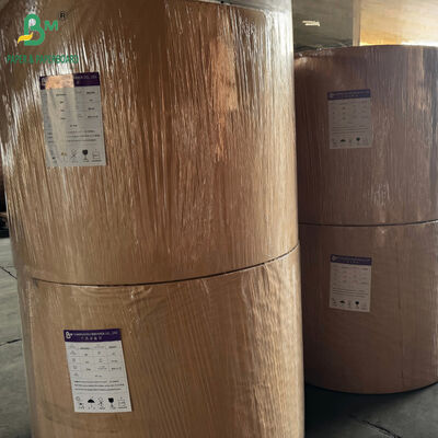 بكر ورق أبيض غير مطلي 40 جرامًا للمتر المربع مقاس 840 مم لتعبئة الأحذية والمنسوجات