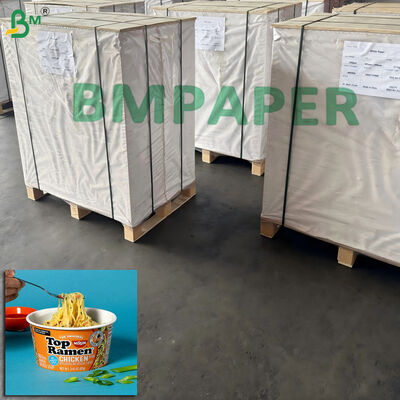 210-280gsm ورق كأس الحساء مزدوج PE مغلف ورق مضاد للانسكاب والغراء